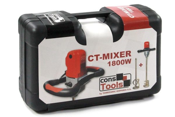 CT-MIXER CON MALETA 230V-1800w, 2batidores 140-160mm