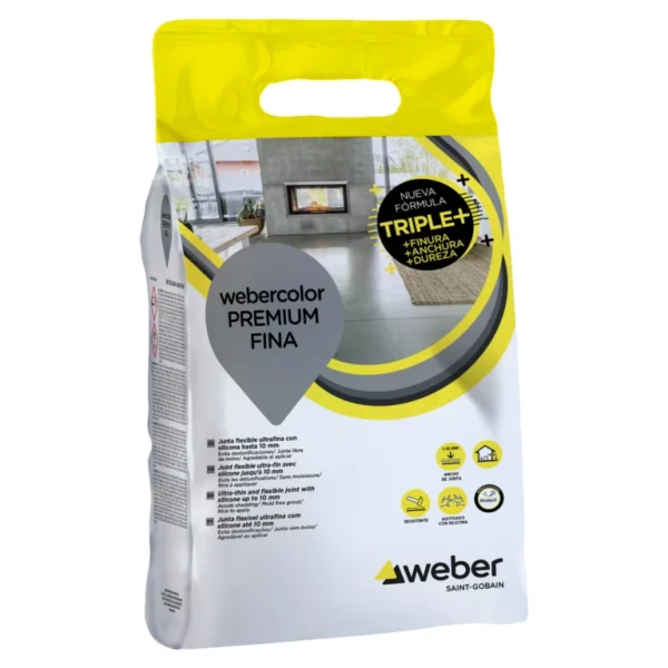 WEBER COLOR Premium  FINA/  bolsa  3 kg